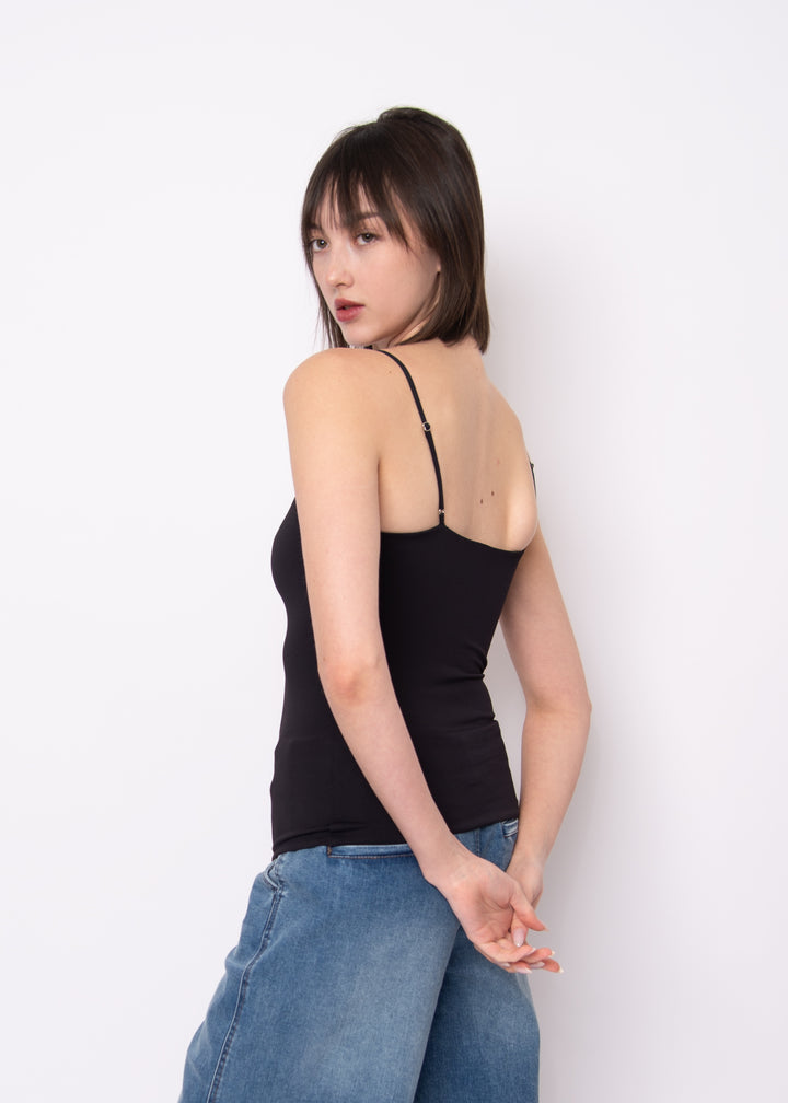 Perla Second Skin Cami in Black | RD Style