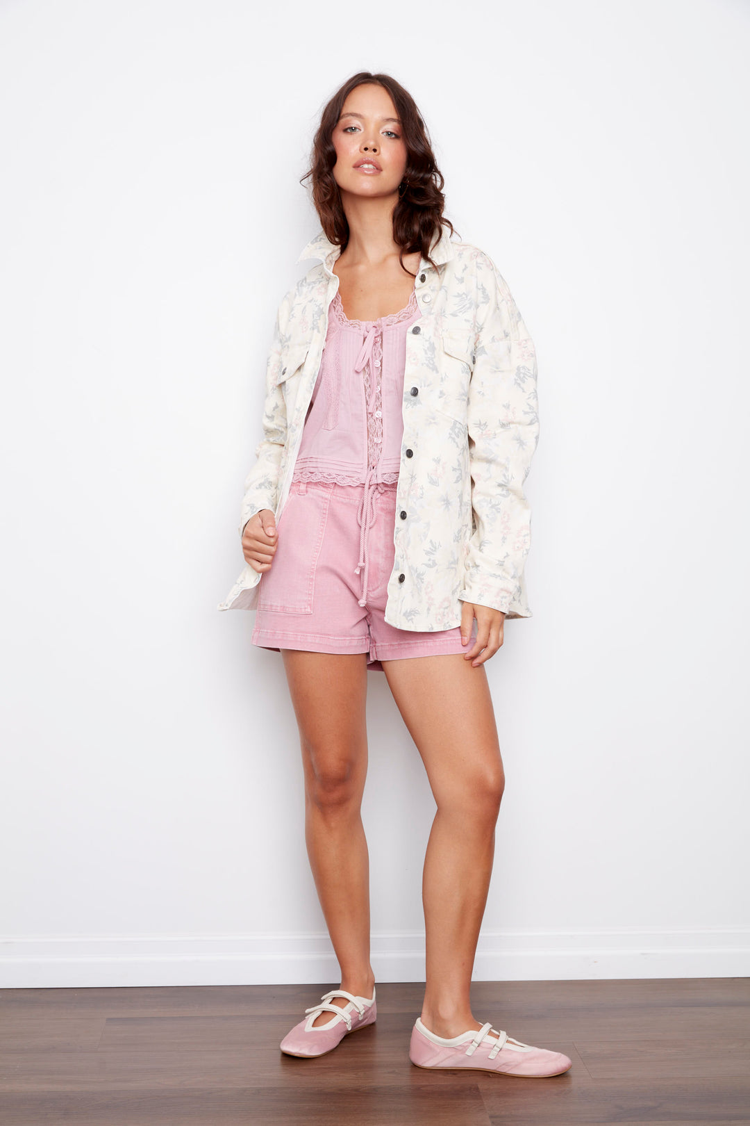 Sadina Stretch Twill Shirt | RD Style