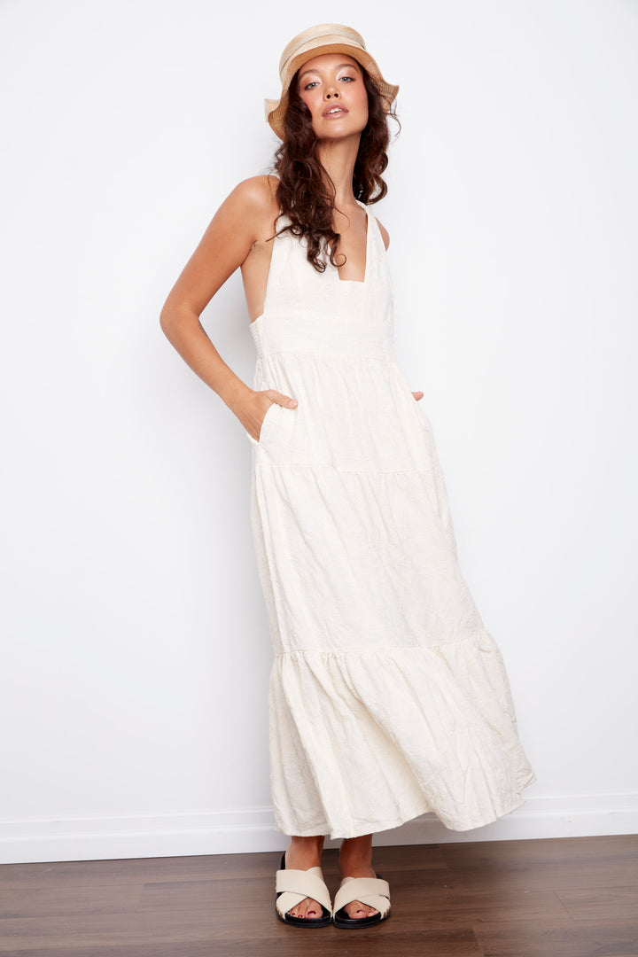 Rosalia Embroidered Maxi Dress | RD Style