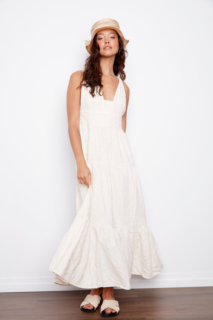 Rosalia Embroidered Maxi Dress | RD Style