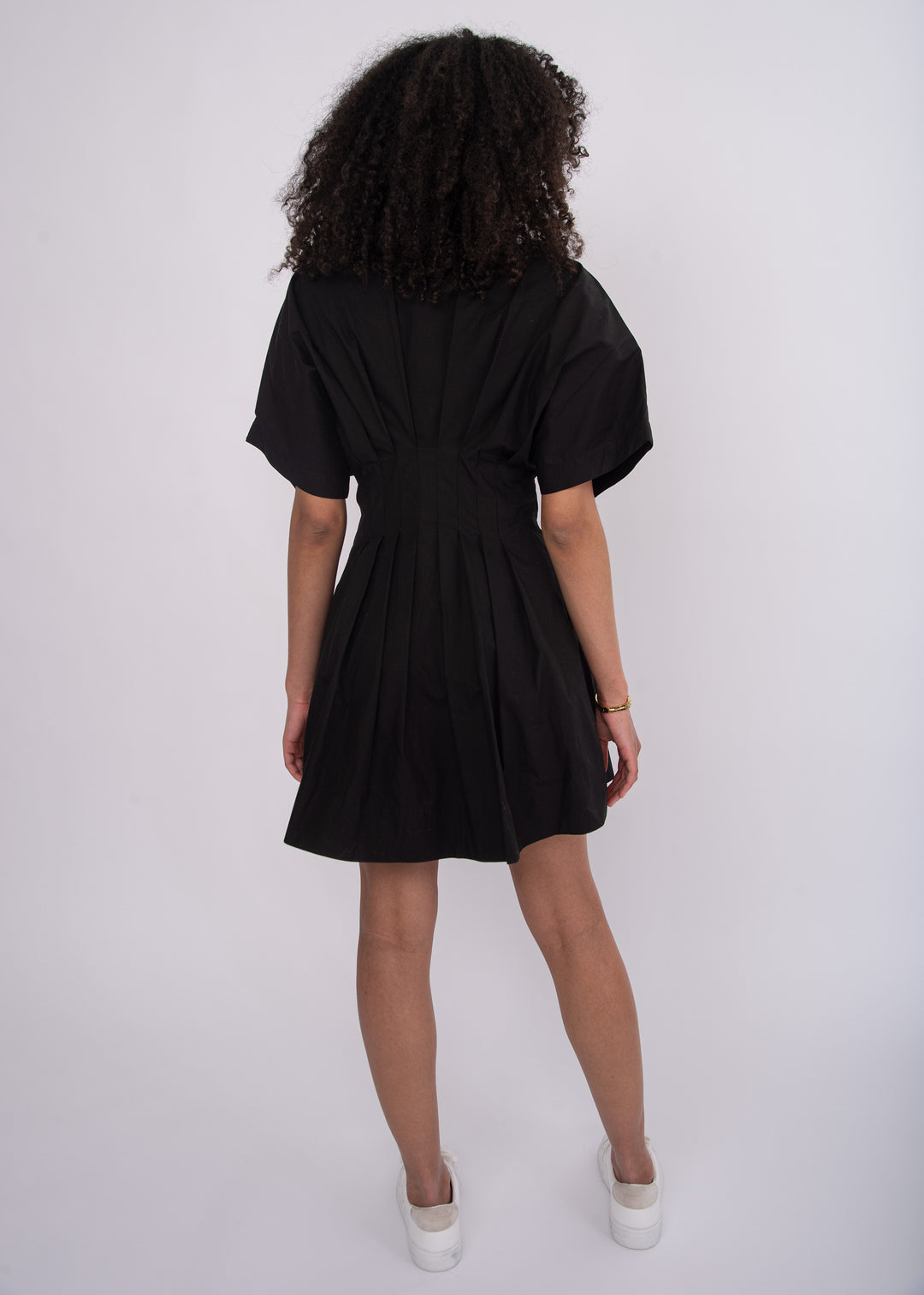 Lorine Poplin Mini Shirt Dress | RD Style
