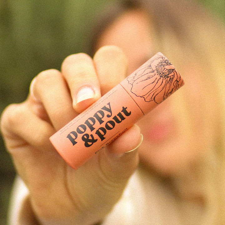 Pink Grapefruit Lip Balm | Poppy & Pout