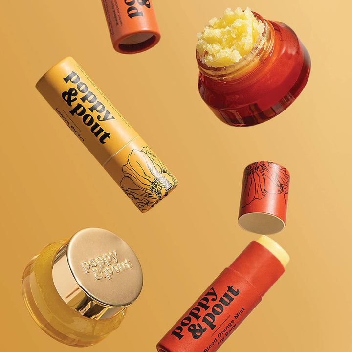 Blood Orange Mint Lip Balm | Poppy & Pout