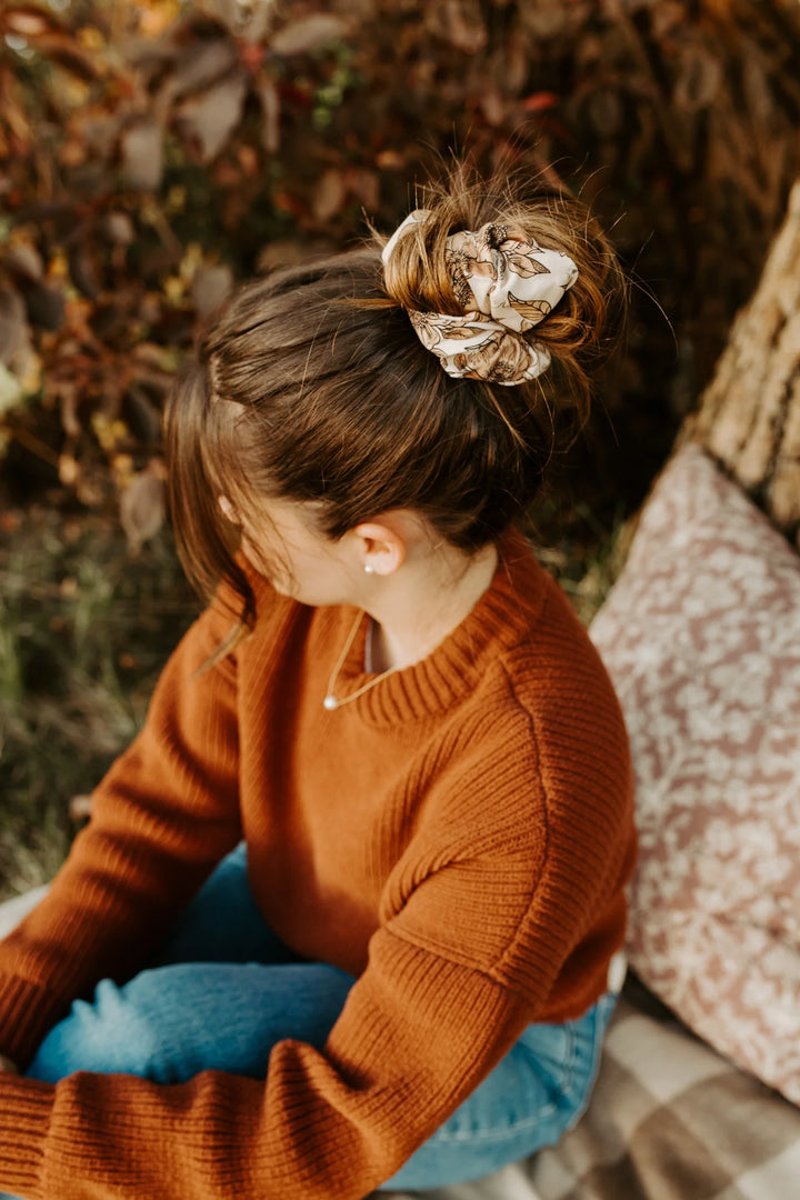 Woodland Floral Scrunchie | Barbays