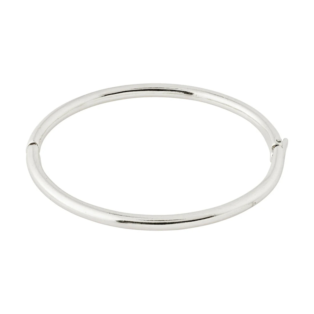 Sophia Recycled Bangle Bracelet - Silver | Pilgrim