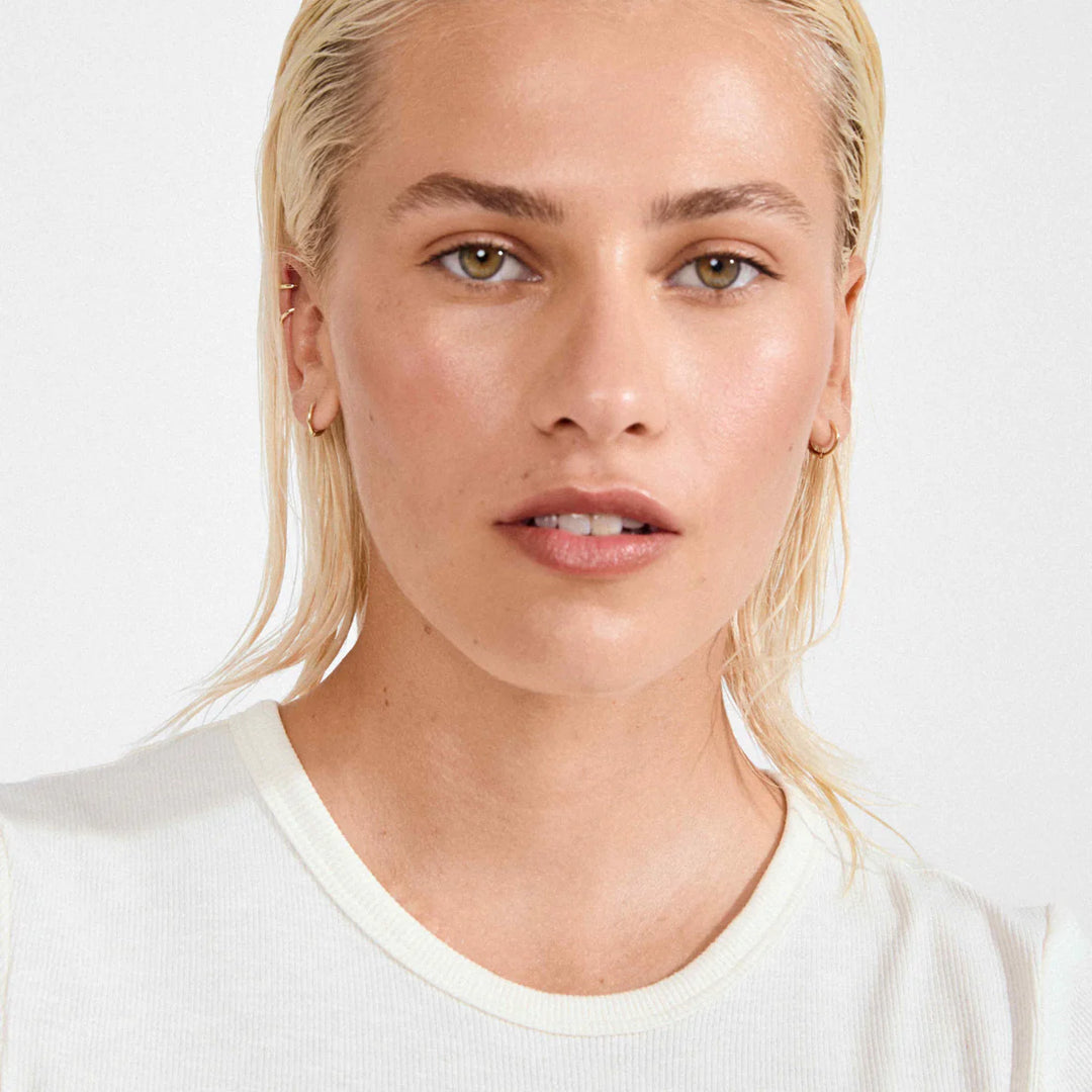 ARIELLA Recycled Hoop Earrings 2-in-1 Set in Gold | Pilgrim