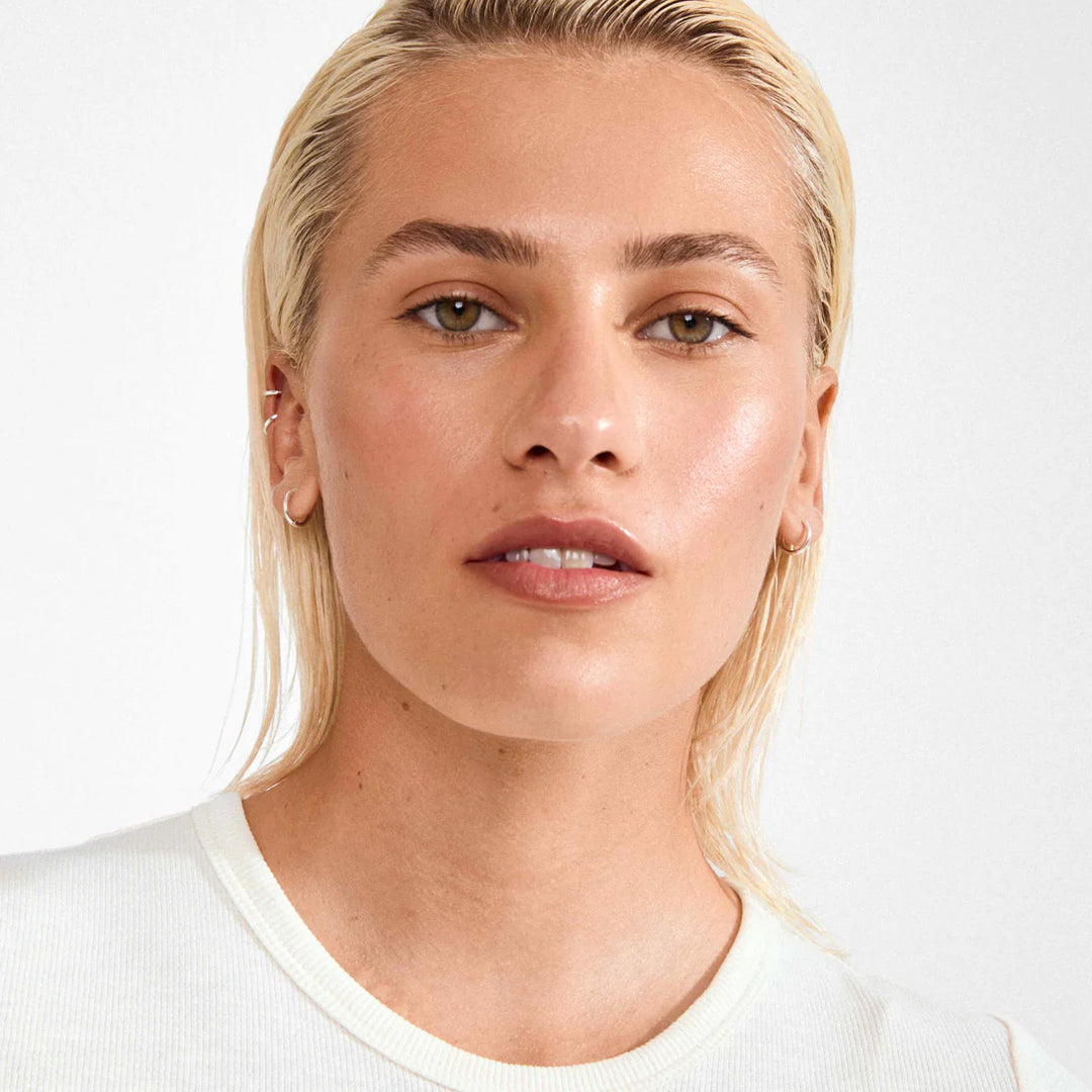 ARIELLA Hoop Earrings 2-in-1 Set in Silver | Pilgrim
