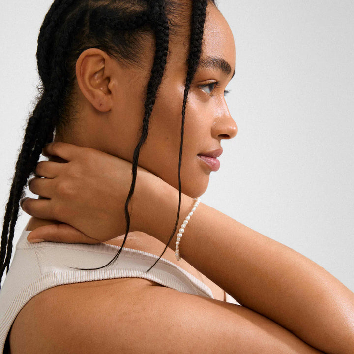 Elliana Pearl Bracelet - Gold | Pilgrim