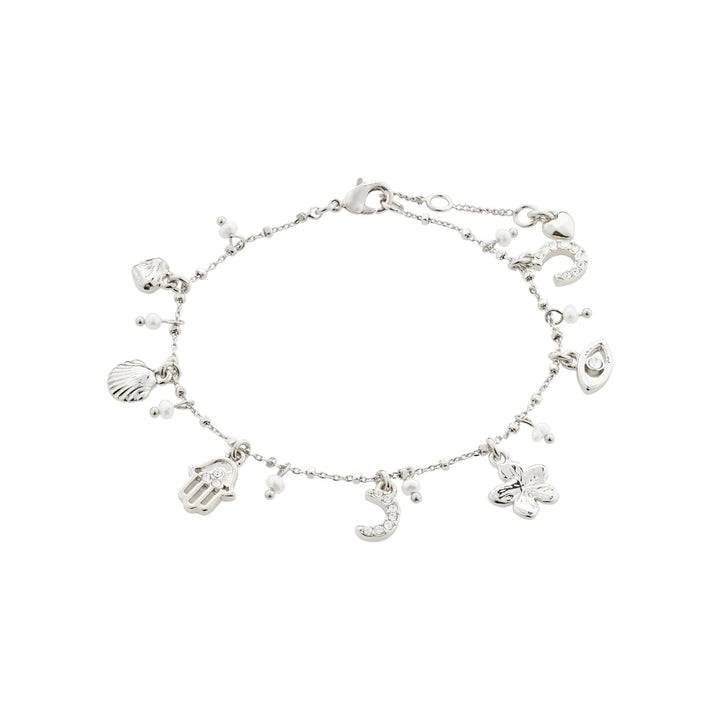 Prucence Charm Bracelet - Silver | Pilgrim