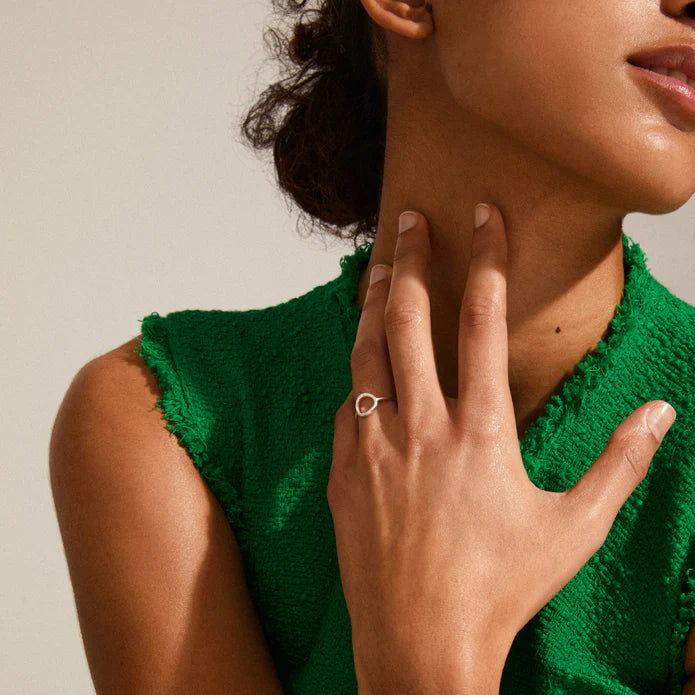 LULU Circle Ring in Silver | Pilgrim