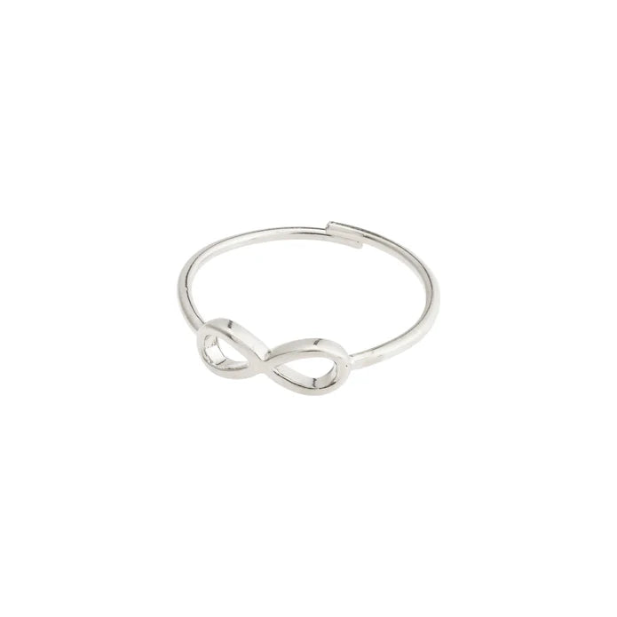 LULU Eternity Stack Ring in Silver | Pilgrim