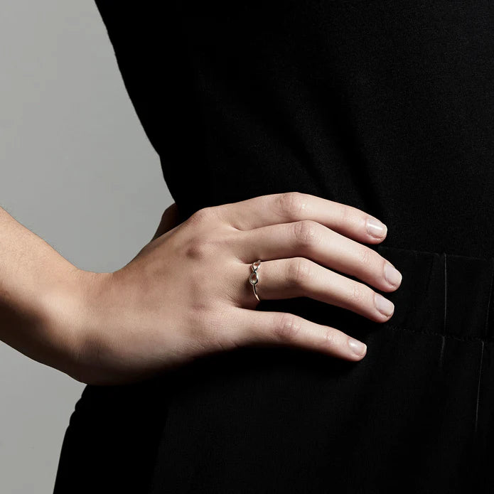 LULU Eternity Stack Ring in Silver | Pilgrim
