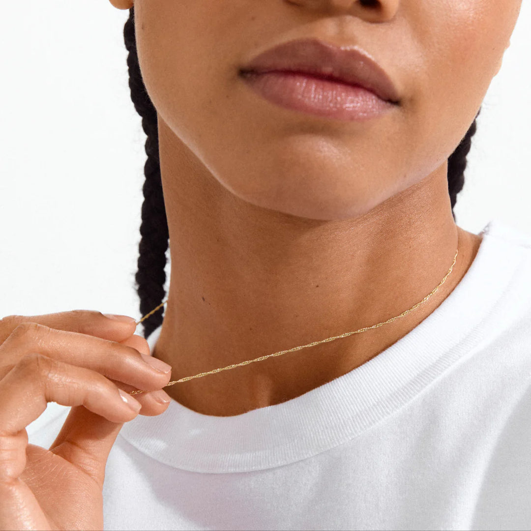 PERI Twirl Necklace in Gold | Pilgrim