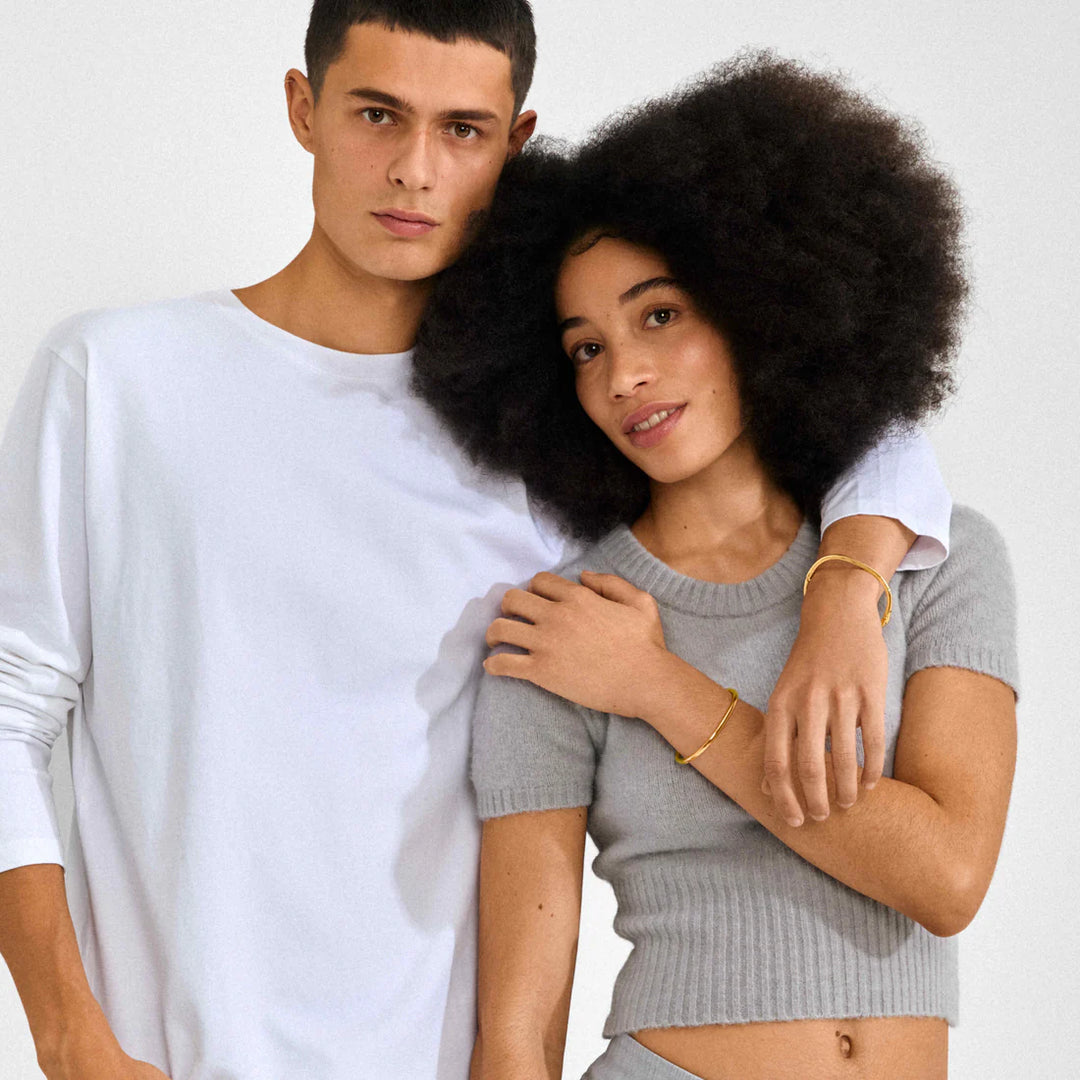 Alaia Bangle Bracelet - Gold | Pilgrim