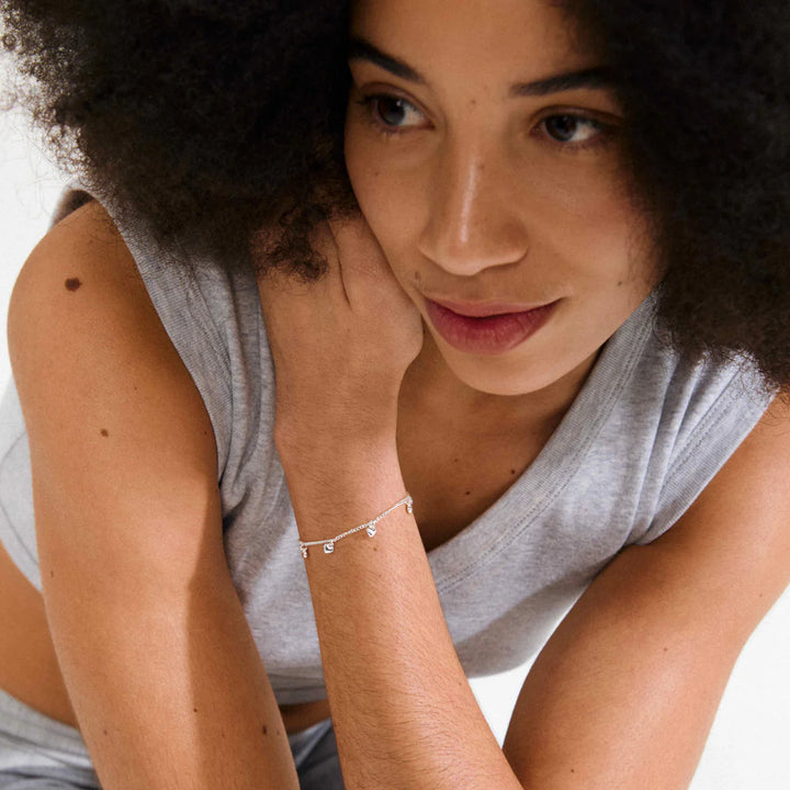 Alaia Heart Bracelet - Silver | Pilgrim