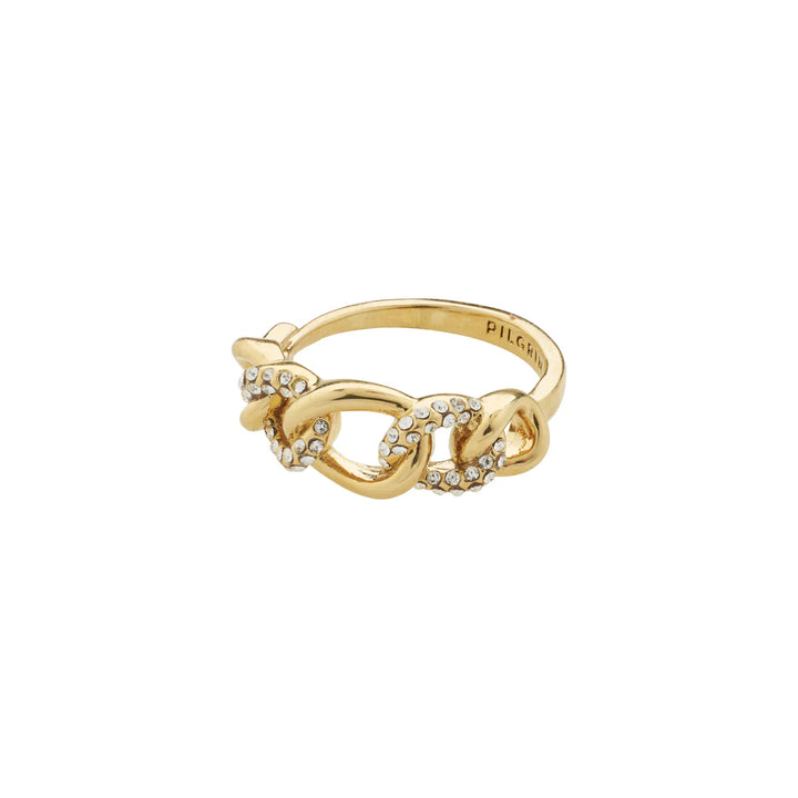 Wrenley Crystal Ring - Gold | Pilgrim