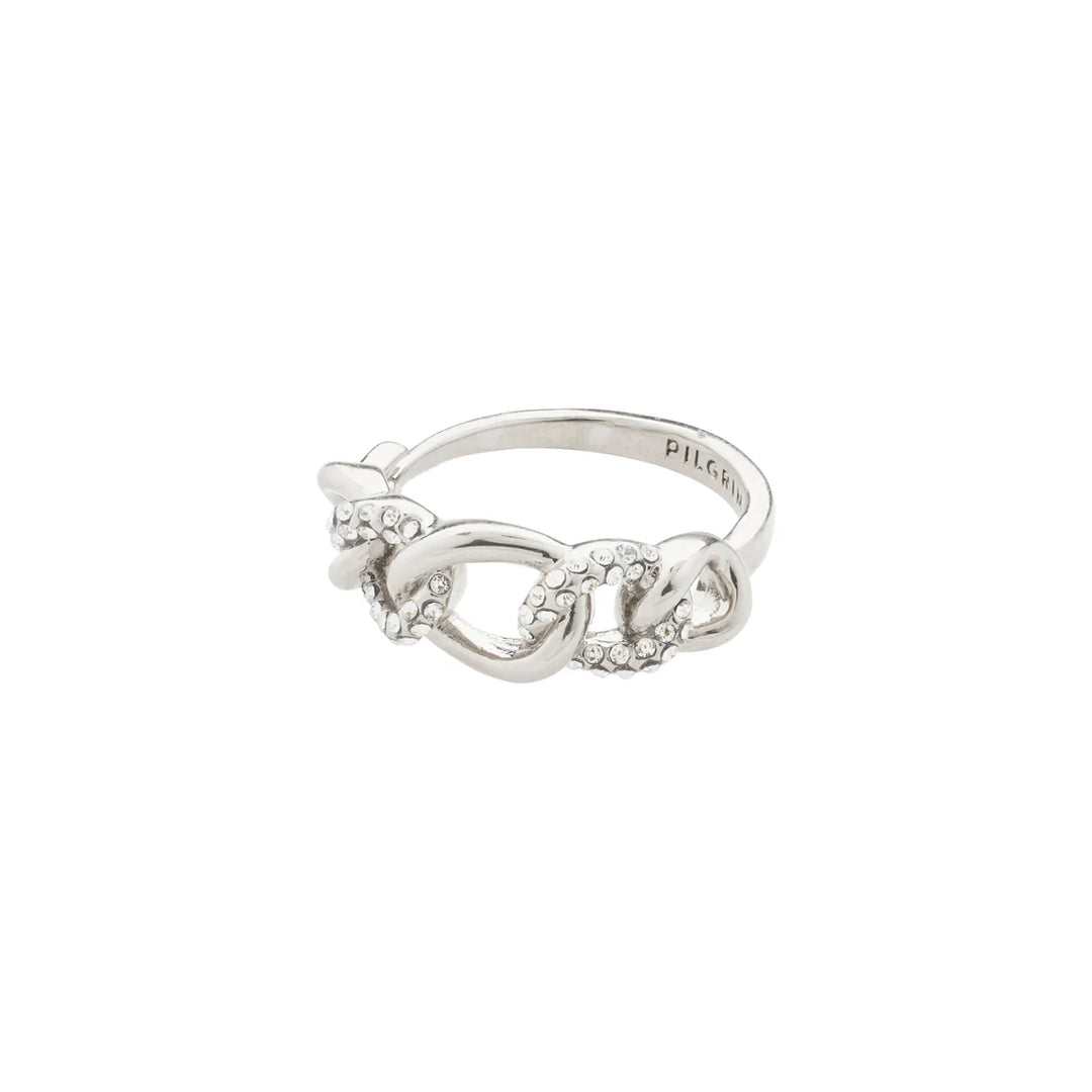 Wrenley Crystal Ring - Silver | Pilgrim