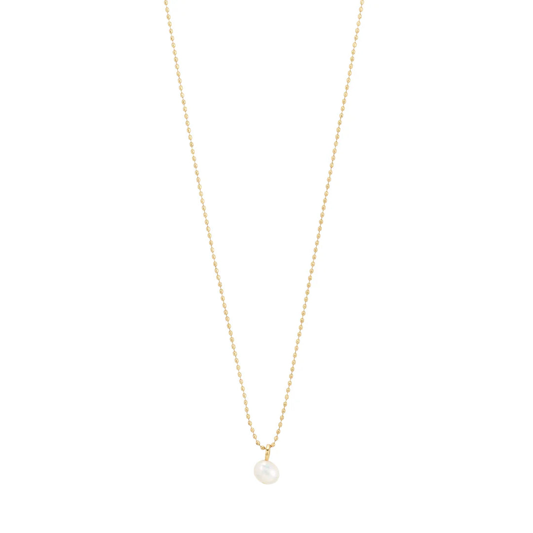 HADLEY Pearl Necklace in Gold | Pilgrim