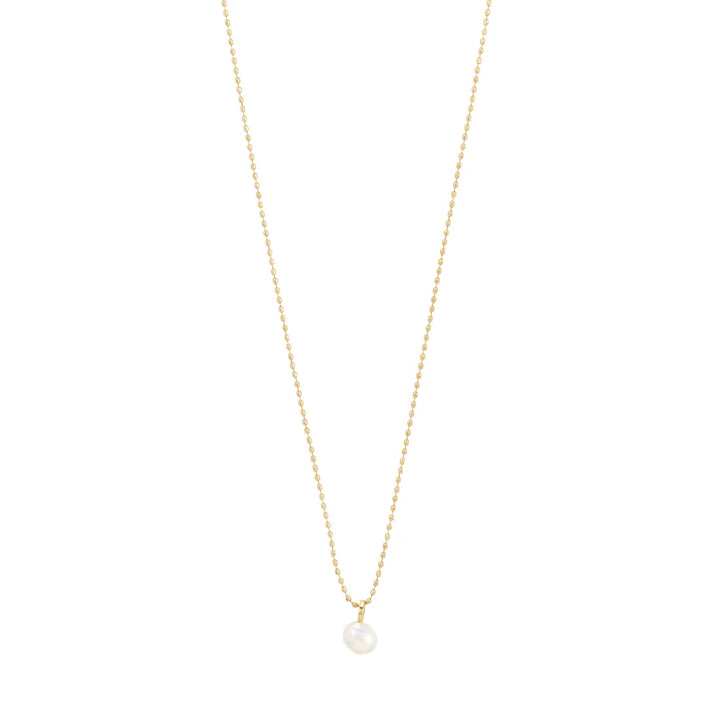 HADLEY Pearl Necklace in Gold | Pilgrim