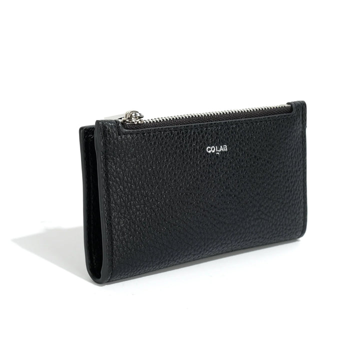 Louve 'Dixon' Mini CC Wallet - Black | Colab