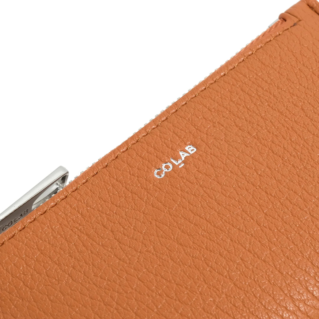 Louve 'Dixon' Mini CC Wallet - Caramel | Colab