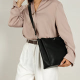 Braid & Lock 'Milli' Shoulder Bag - Khaki | Colab