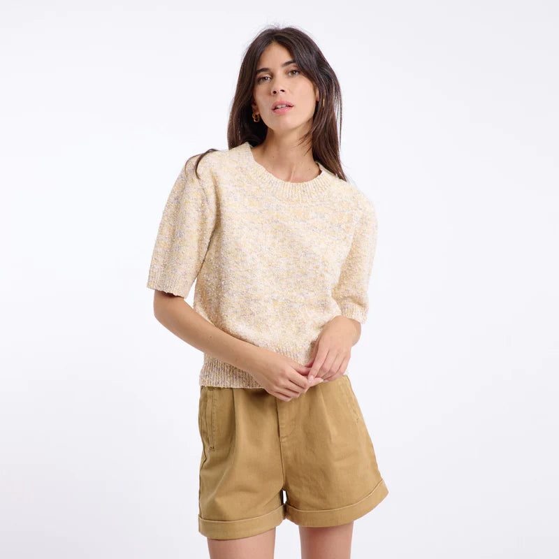 Melina Short Sleeve Sweater | Artlove