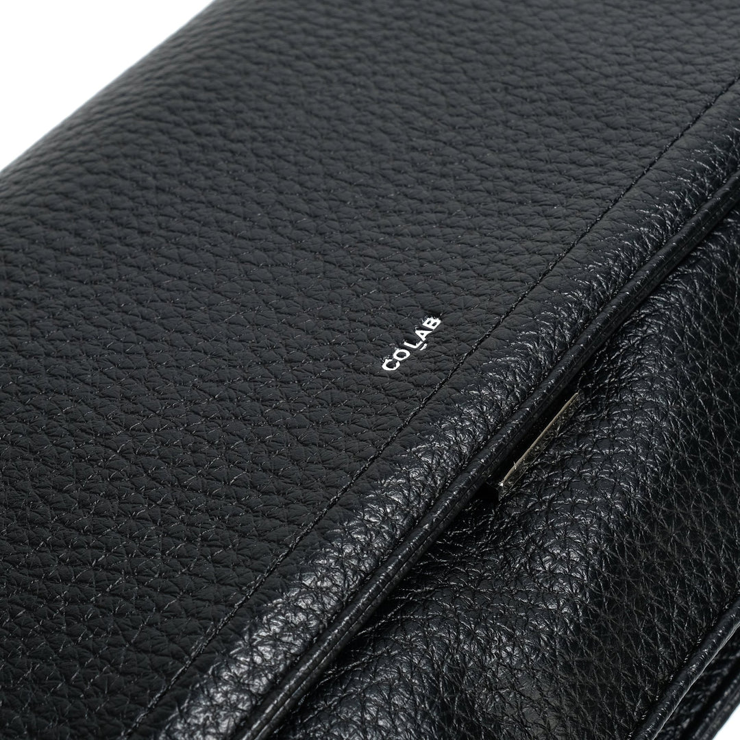 The 'VEGA' Clutch / Crossbody - Black | Co-Lab