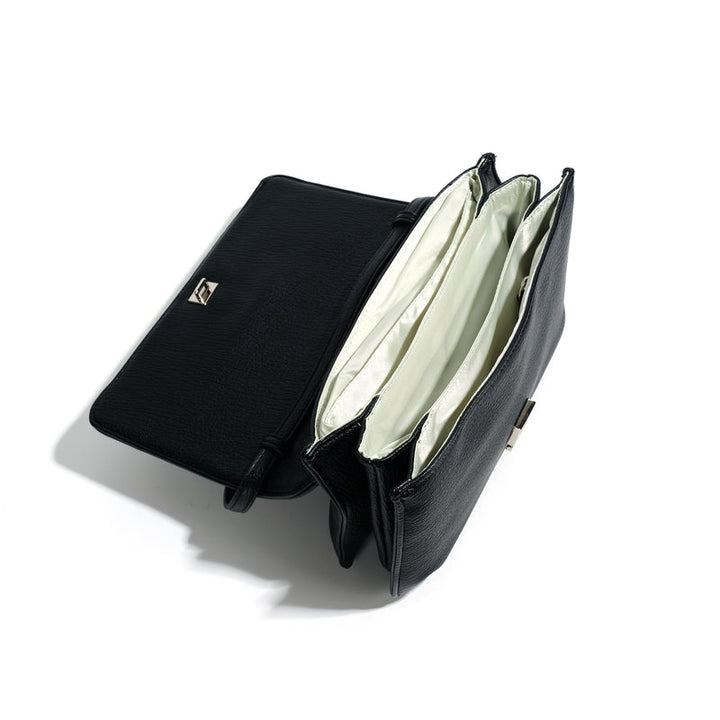 The 'VEGA' Clutch / Crossbody - Black | Co-Lab