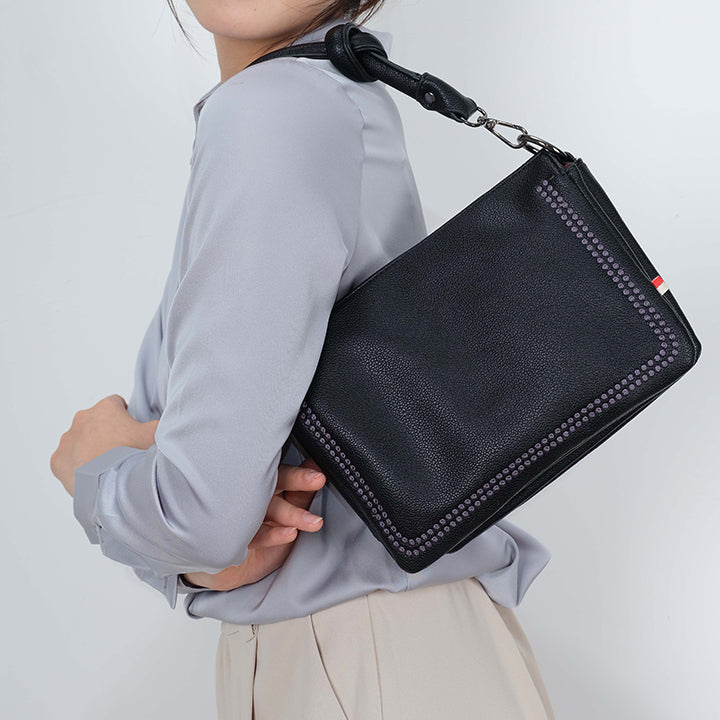 The 'ORO' Shoulder Bag Crossbody - Black | Co-Lab