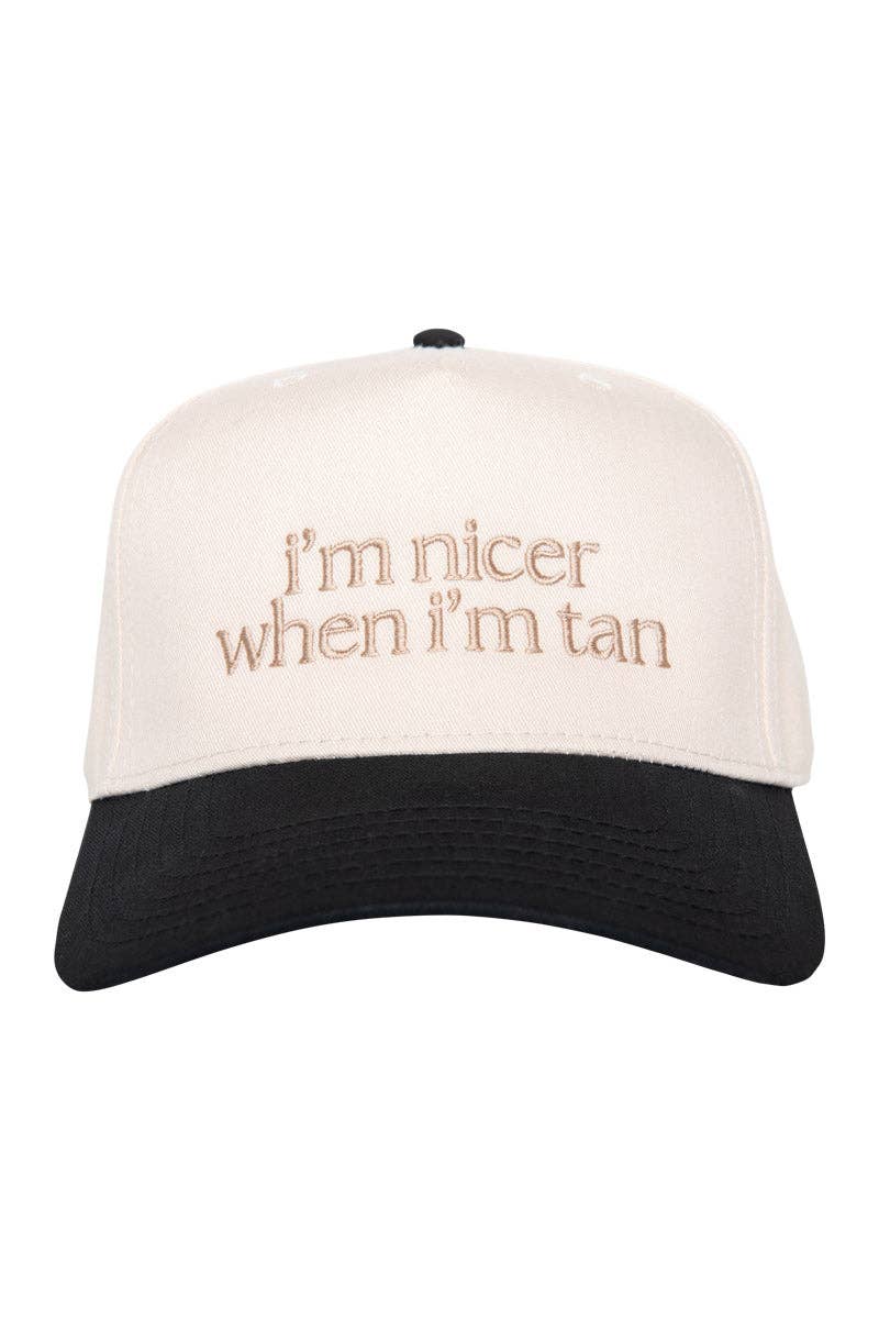 I'm Nicer When I'm Tan Trucker Hat | Katydid