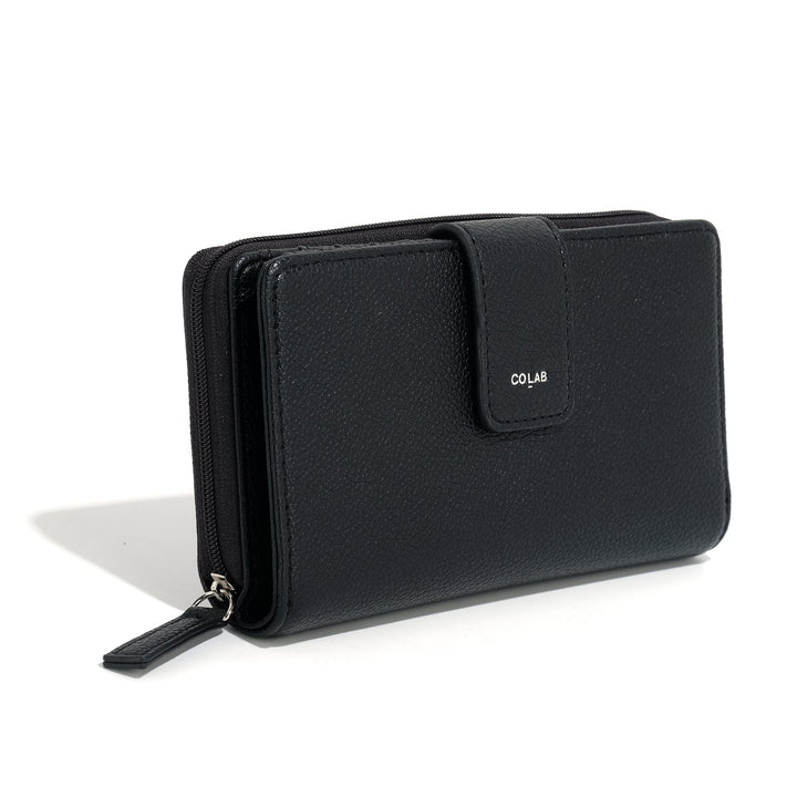 The ‘REAU’ Large Wallet - Black | Co-Lab