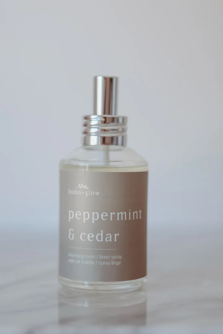 Peppermint Cedar Room Spray | Boho + Glow