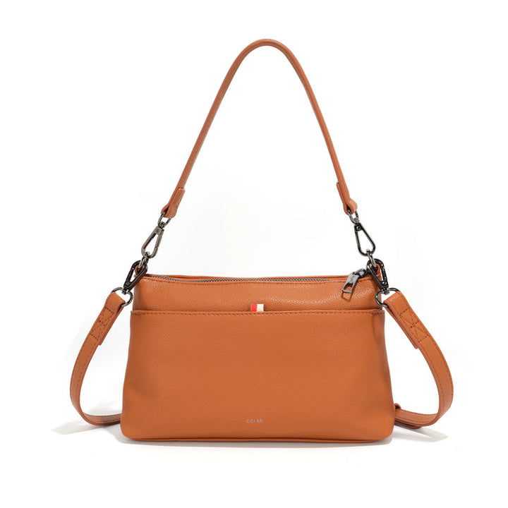 The 'SUMA' Baguette Crossbody - Ginger | Co-Lab