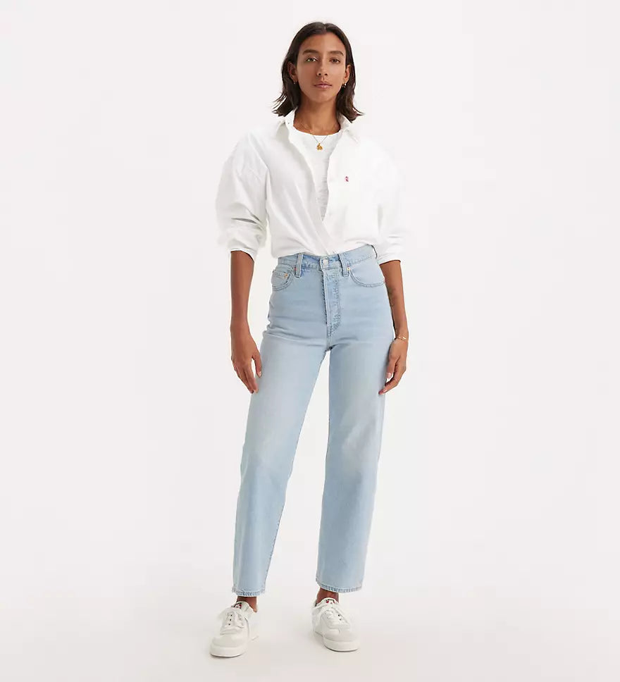 Ribcage Straight Ankle Performance Cool Jeans - Blue Popsicle | Levi's