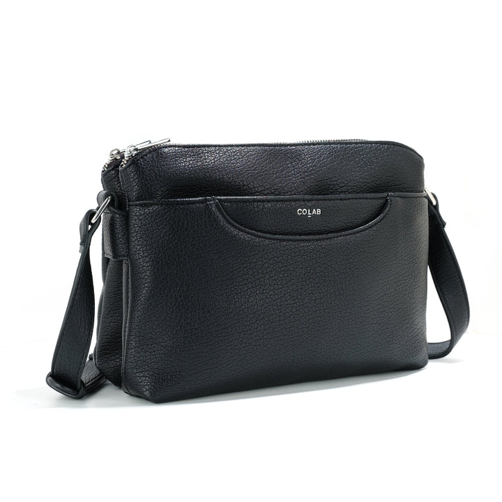 The 'MAGALI' Crossbody - Black | Co-Lab