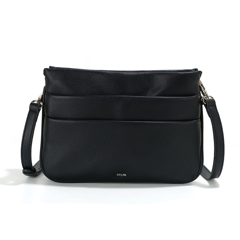 The 'NINA' Crossbody - Black | Co-Lab