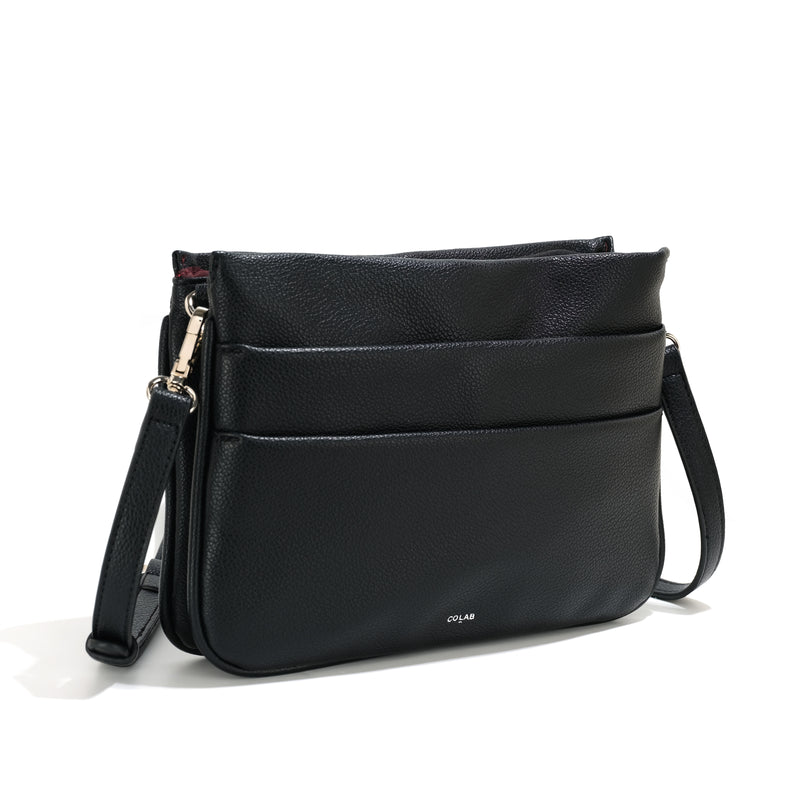 The 'NINA' Crossbody - Black | Co-Lab