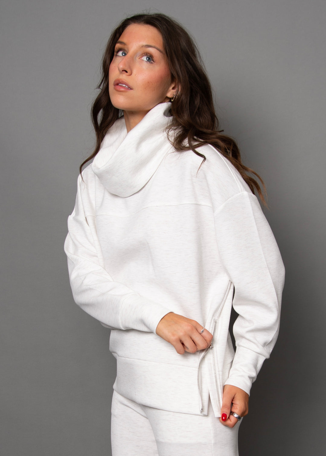 Fillana Soft Knit Top - Ivory | RD STYLE