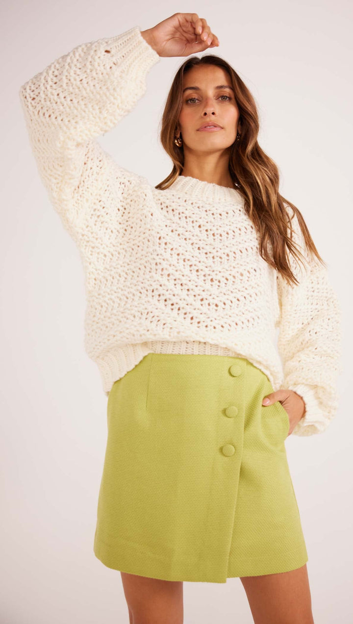 Luna Zig-Zag Knit Jumper | Minkpink