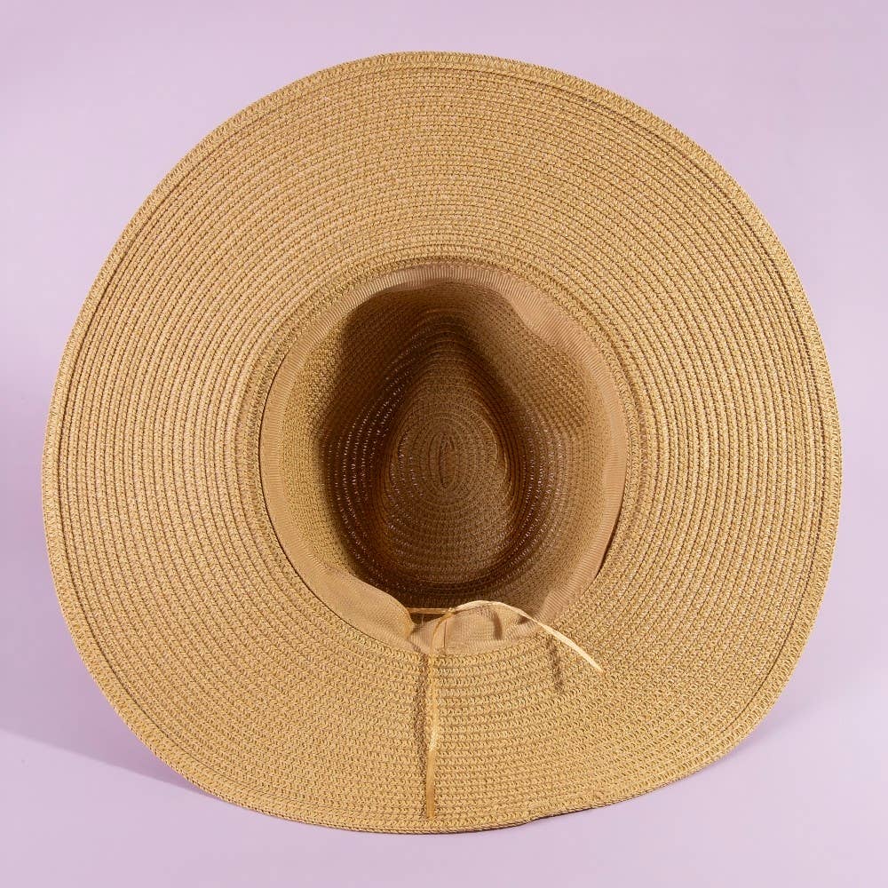 Beaded Cowrie Shell Straw Hat | Anarchy Street
