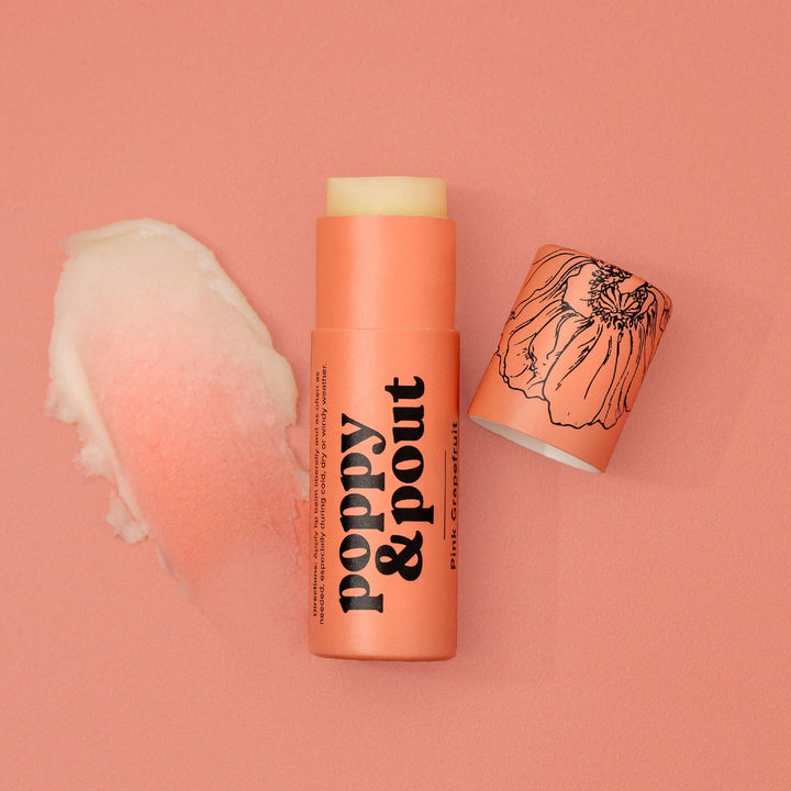 Pink Grapefruit Lip Balm | Poppy & Pout