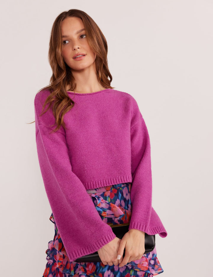 Elissa Cropped Sweater | MinkPink