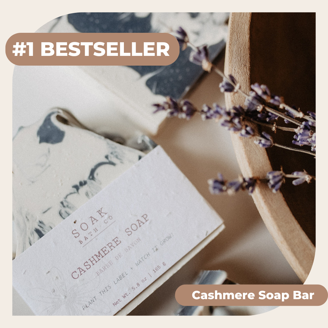 Cashmere Soap Bar - #1 Bestseller | SOAK Bath Co