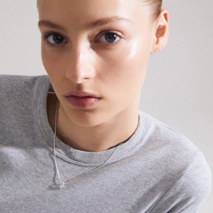 Tiny Heart Pendant Necklace - Silver | Pilgrim