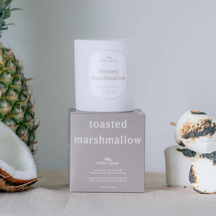 Toasted Marshmallow Candle -  Limited Edition | Boho & Glow