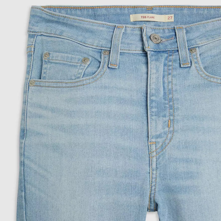 726 High Rise Flare - Eternal Indigo Light Wash | Levi's