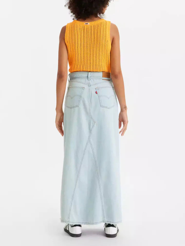 Iconic Long Skirt - Light Wash | Levis - Clearance