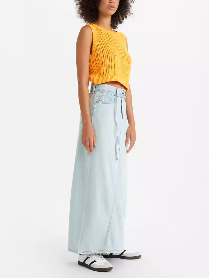 Iconic Long Skirt - Light Wash | Levis - Clearance