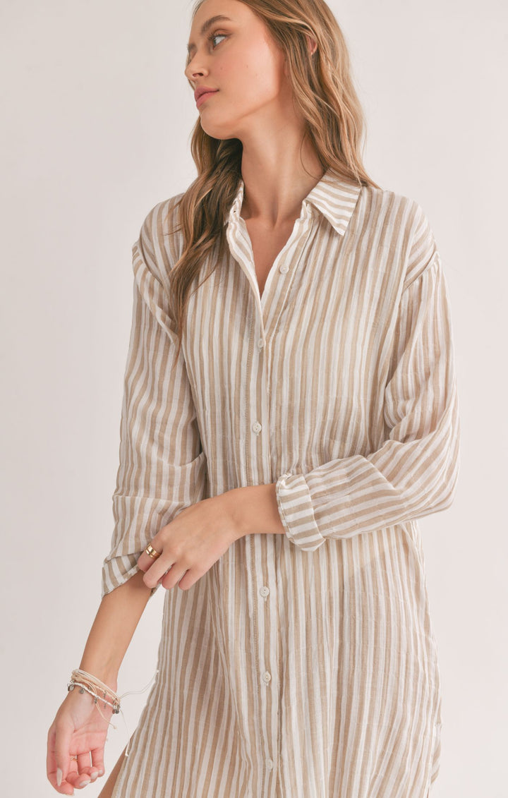 Sands Outer Layer Duster Shirt | Sadie & Sage